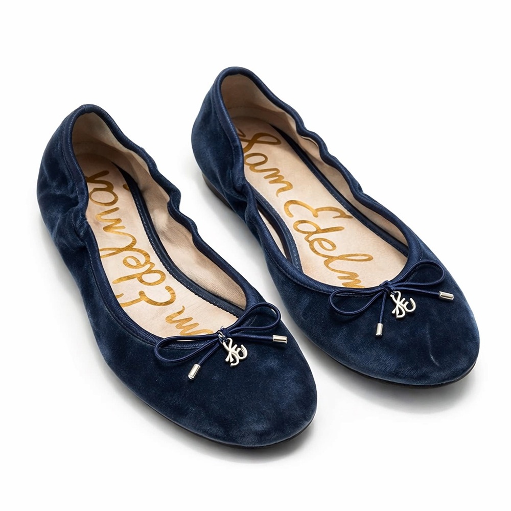 Sam Edelman Velvet Ballet Flats Size US 7